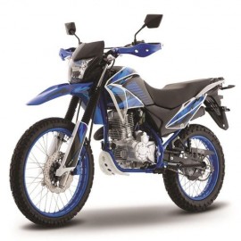 Motocicleta Doble Propósito Italika DM250 Azul