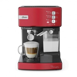 Cafetera Espresso Prima Latte Oster BVSTEM6603R 8 Tazas Rojo